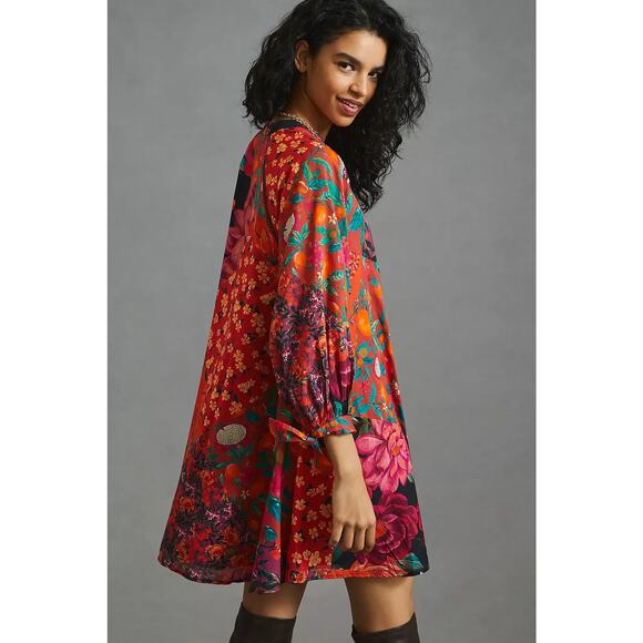 Farm Rio x Anthropologie Mini Shirt Dress - Picture 2 of 8